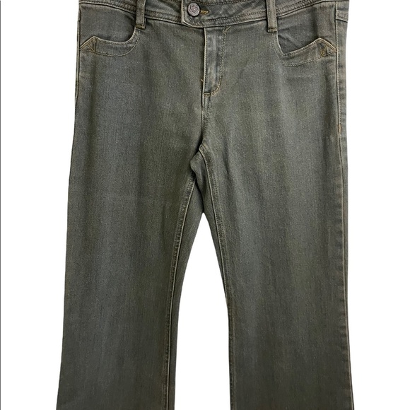 Cabi womens jeans grey Wash wide leg. Size 4. - Picture 4 of 13